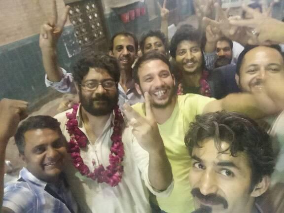 The comrades are free and defiant! Formerly abducted comrade, Aftab Ashraf sends a message