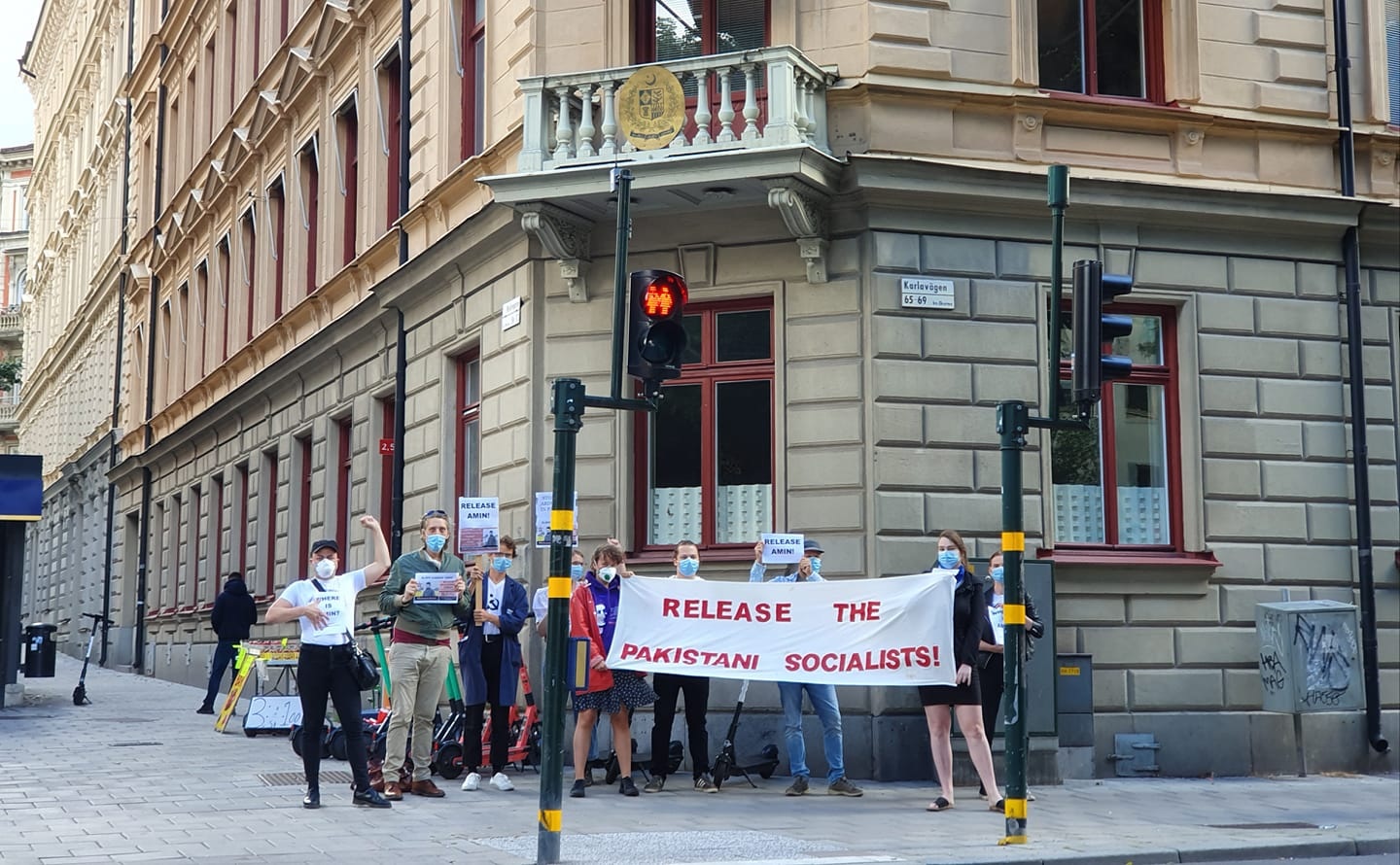 International Solidarity for Amin’s Release