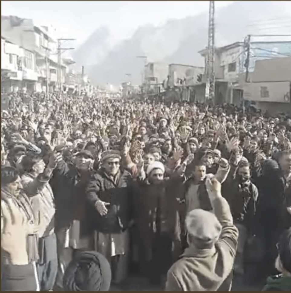 Gilgit-Baltistan: Thousands protest in freezing cold against the end of wheat subsidy